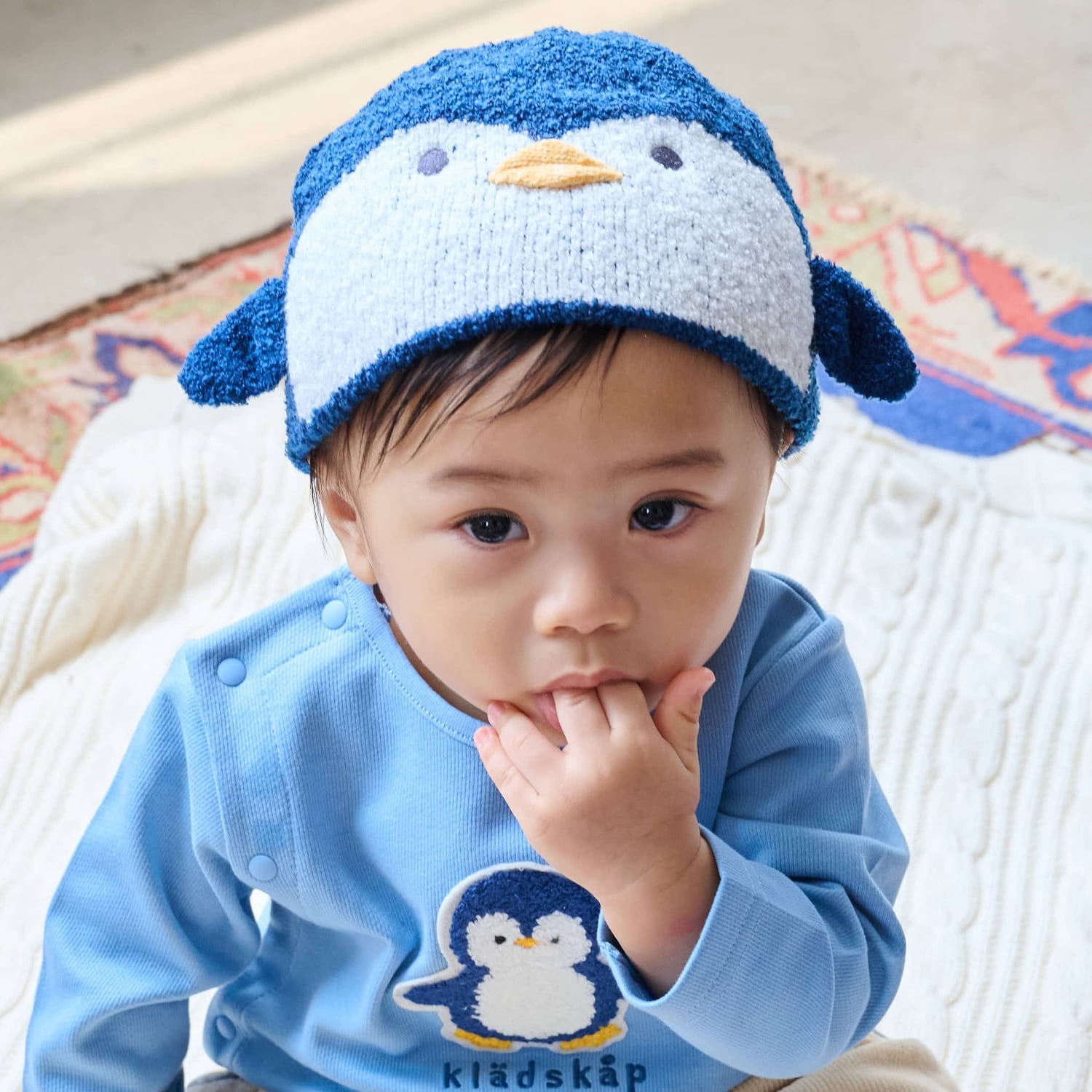 アニマルマシュマロニットキャップ