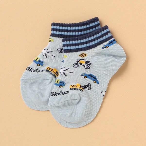 乗り物スニーカーインソックス【日本製】