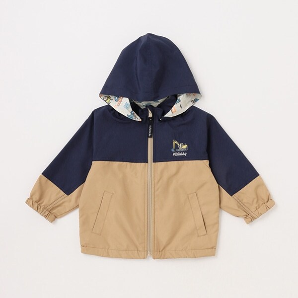 乗り物リバーシブルウィンドブレーカー