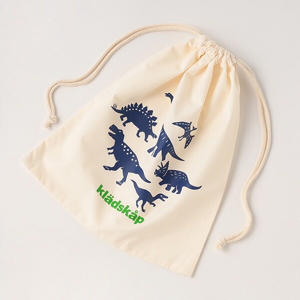 【WEB限定】【クレードスコープ】恐竜柄巾着