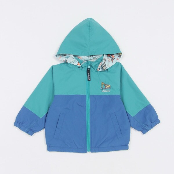 【人気商品再入荷】【直営店で取り扱い無し】乗り物リバーシブルウィンドブレーカー