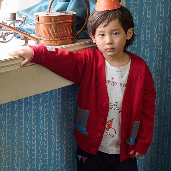 【コロボックル】長袖カーディガン