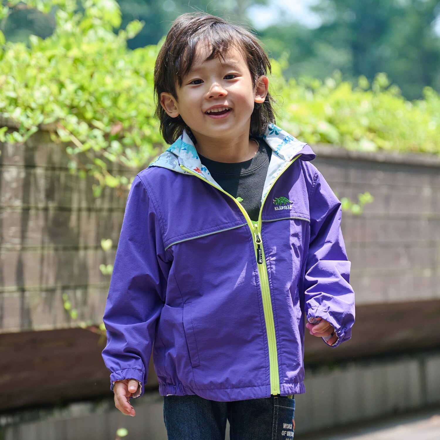 恐竜リバーシブルウィンドブレーカー