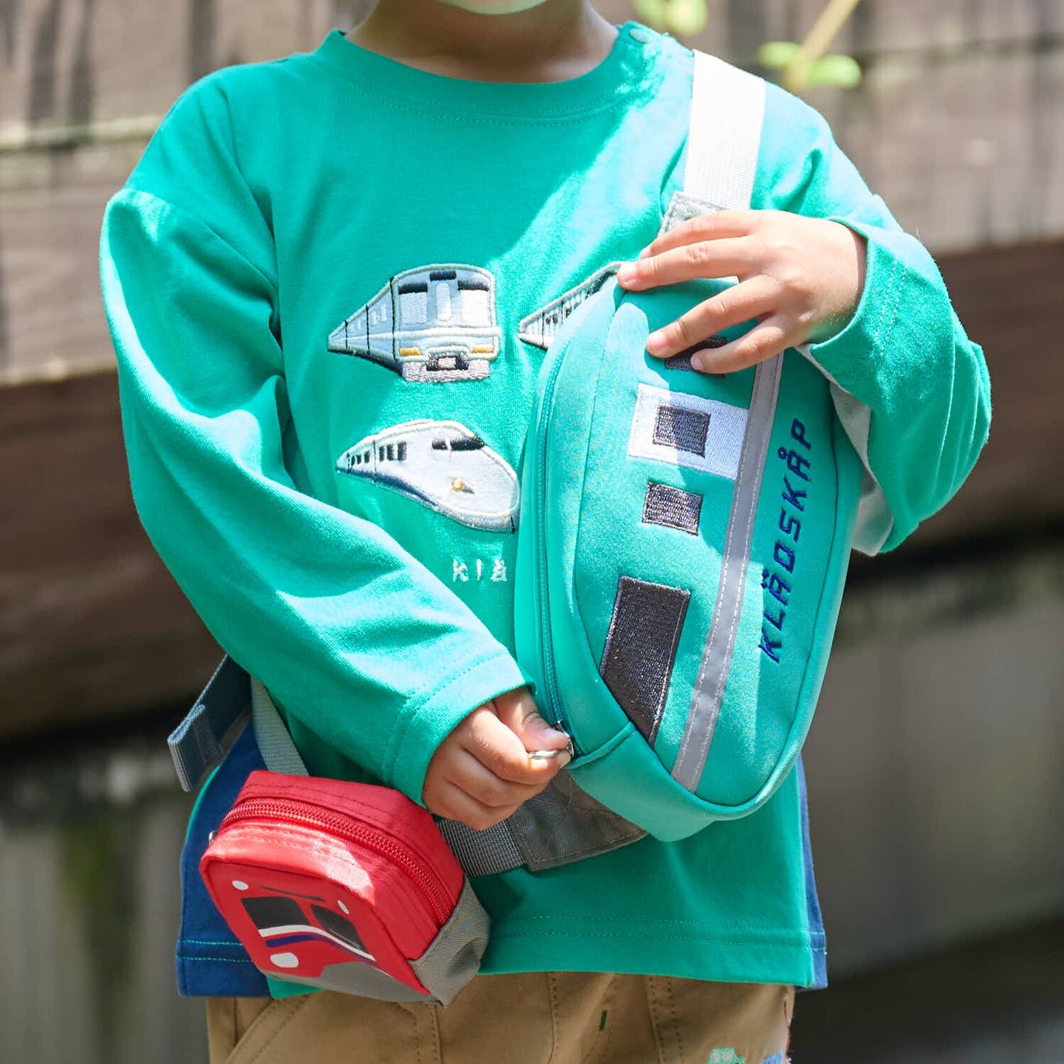 電車ボディバッグ