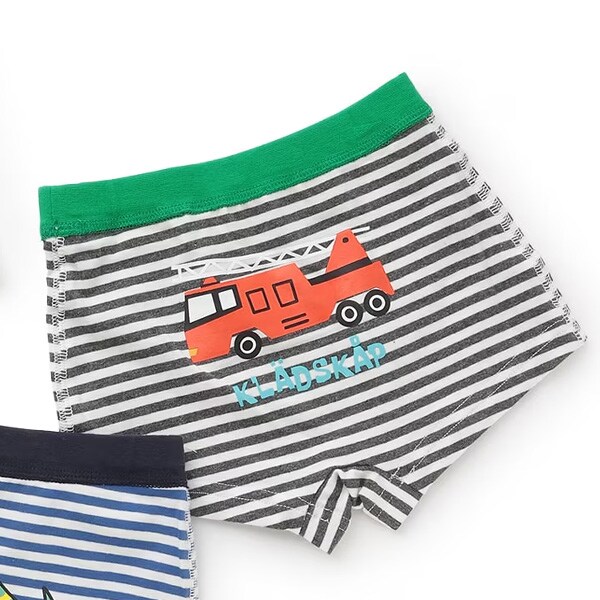 恐竜/消防車アンダーウェア