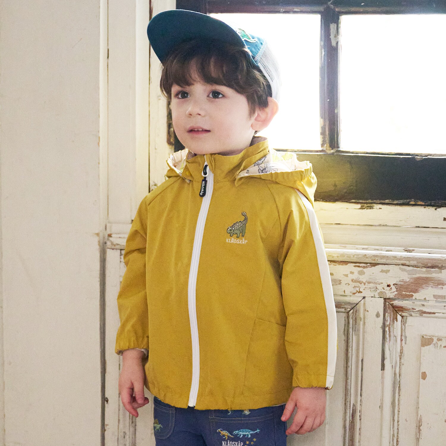 恐竜リバーシブルウィンドブレーカー