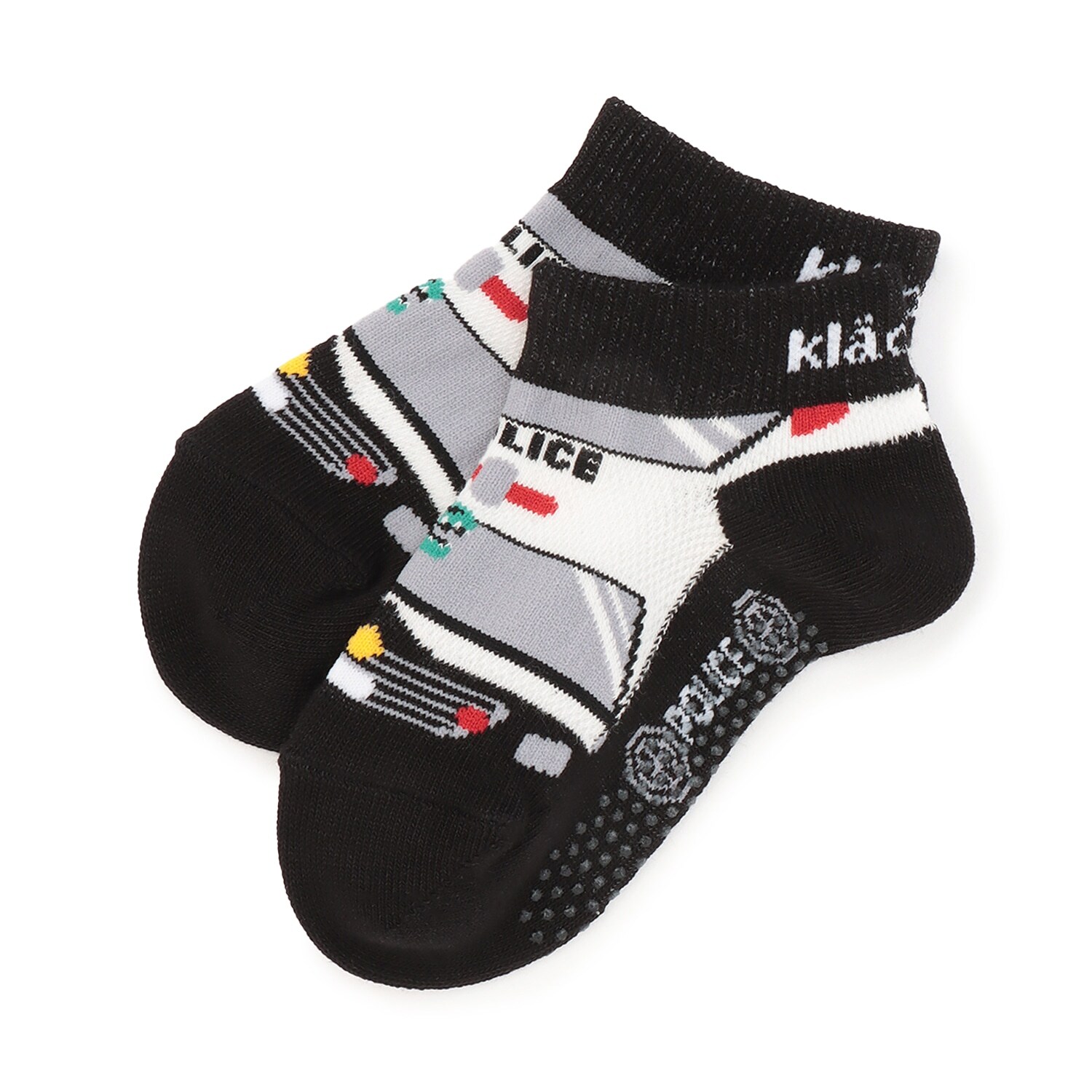 乗り物4種スニーカーインソックス