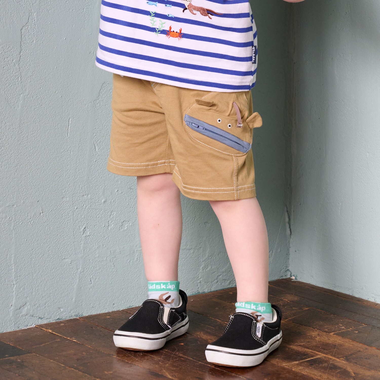 アンコウポケット5分丈パンツ