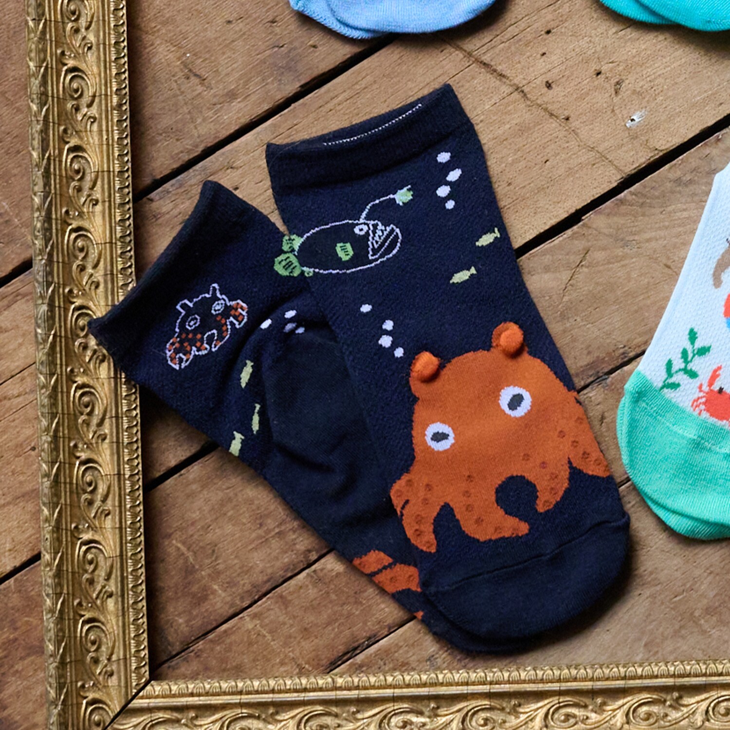 深海ショートソックス