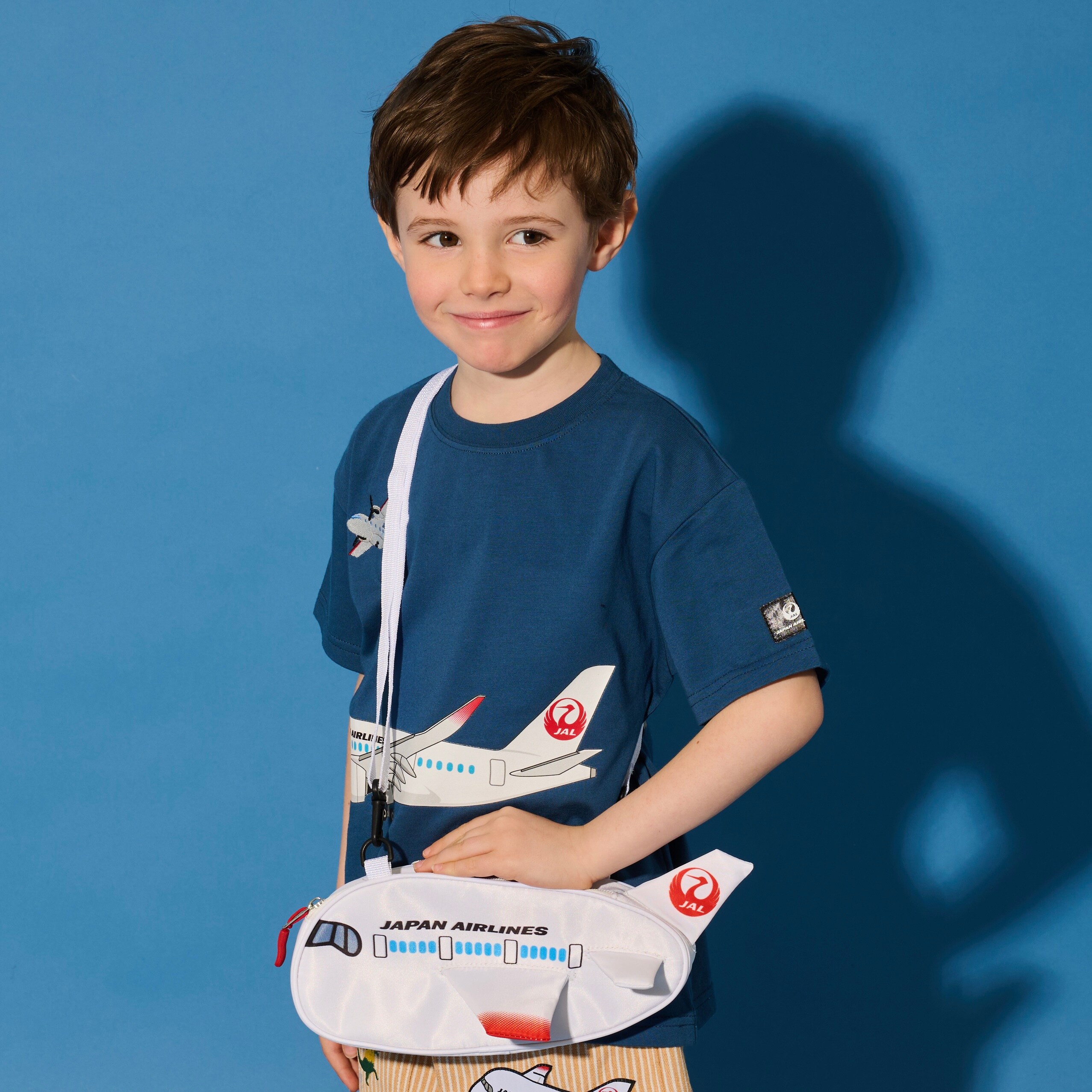 【JAL】飛行機ポーチ