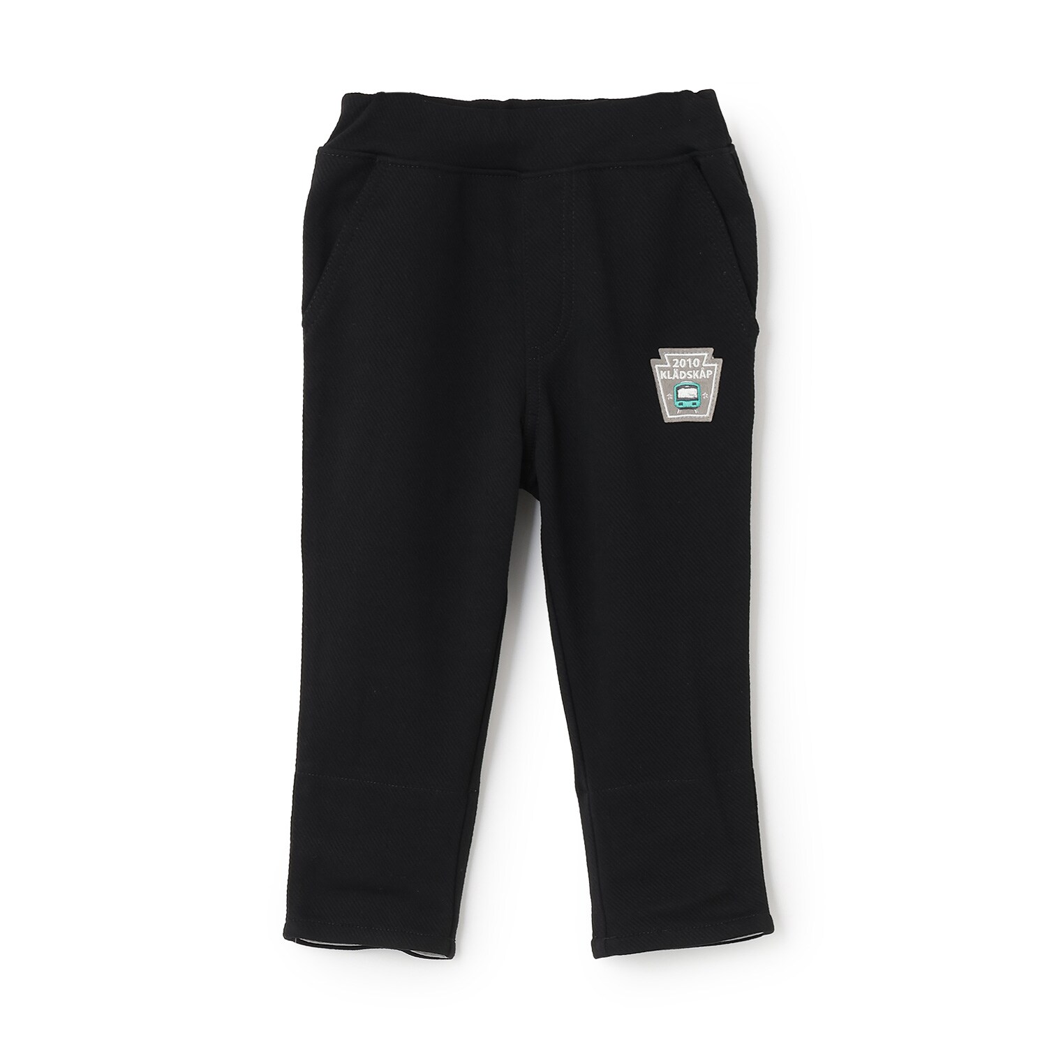 【人気商品再入荷】【直営店で取り扱い無し】電車ワッペンテーパードパンツ