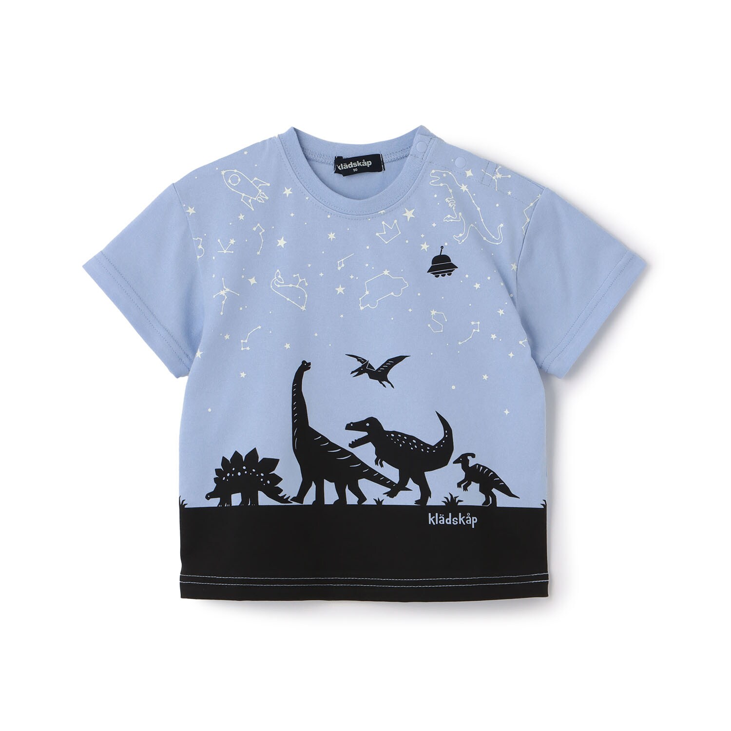 ☆彡恐竜×星座半袖Tシャツ
