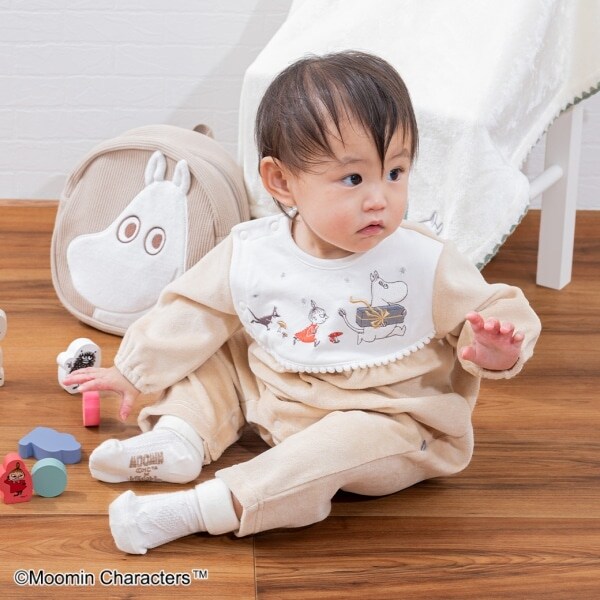 MOOMIN/刺しゅうカバーオール