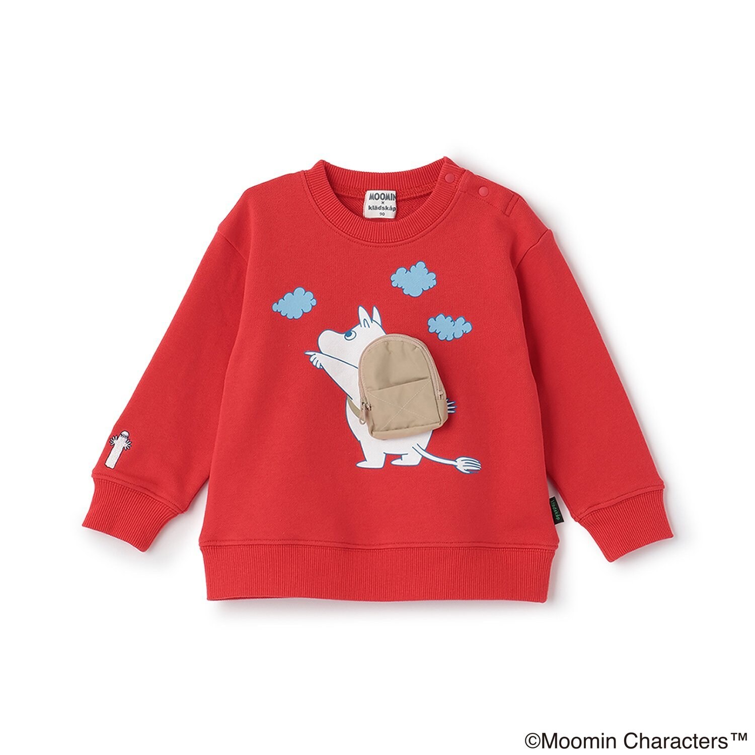 【MOOMIN】ムーミンリュックトレーナー