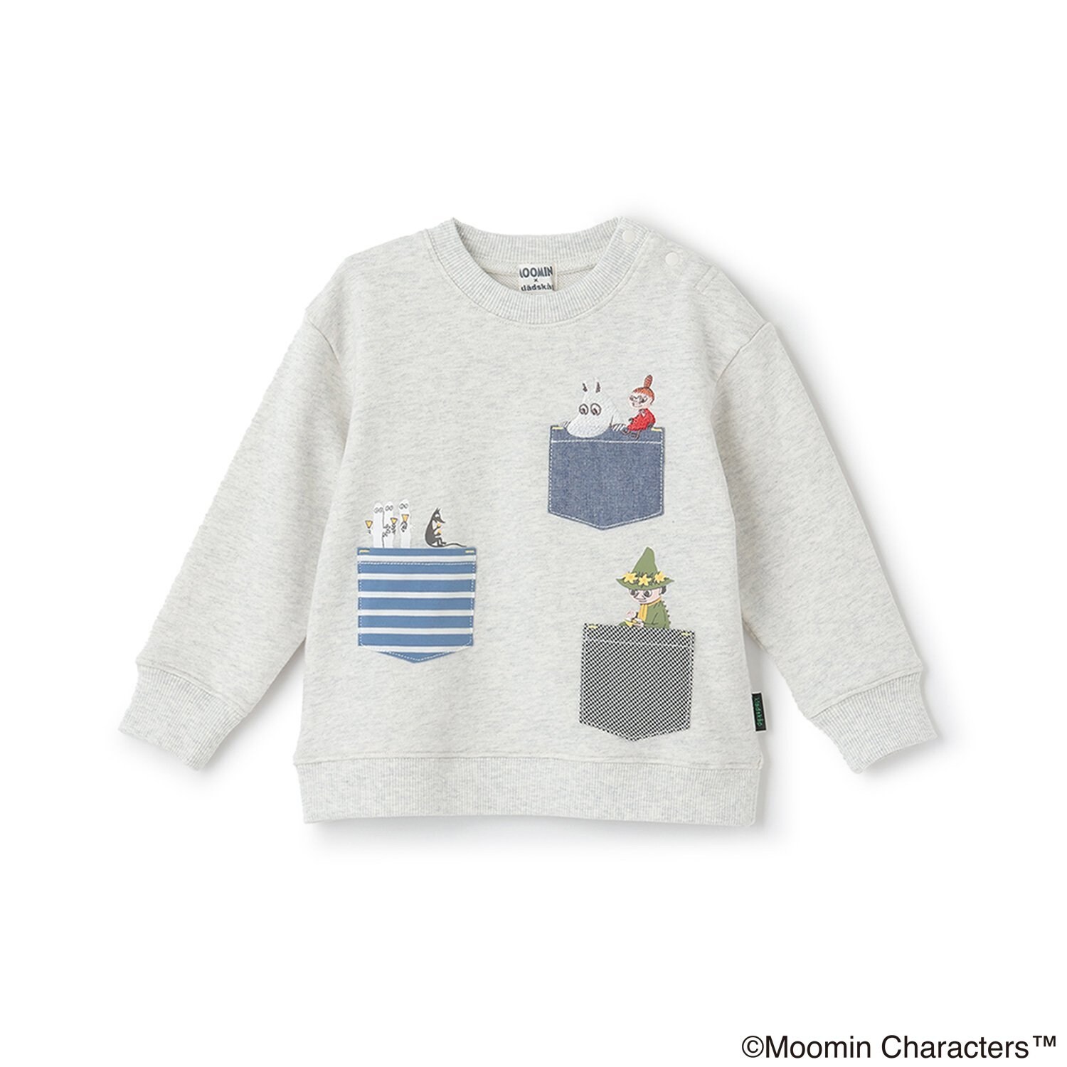 【MOOMIN】ムーミンポケットトレーナー