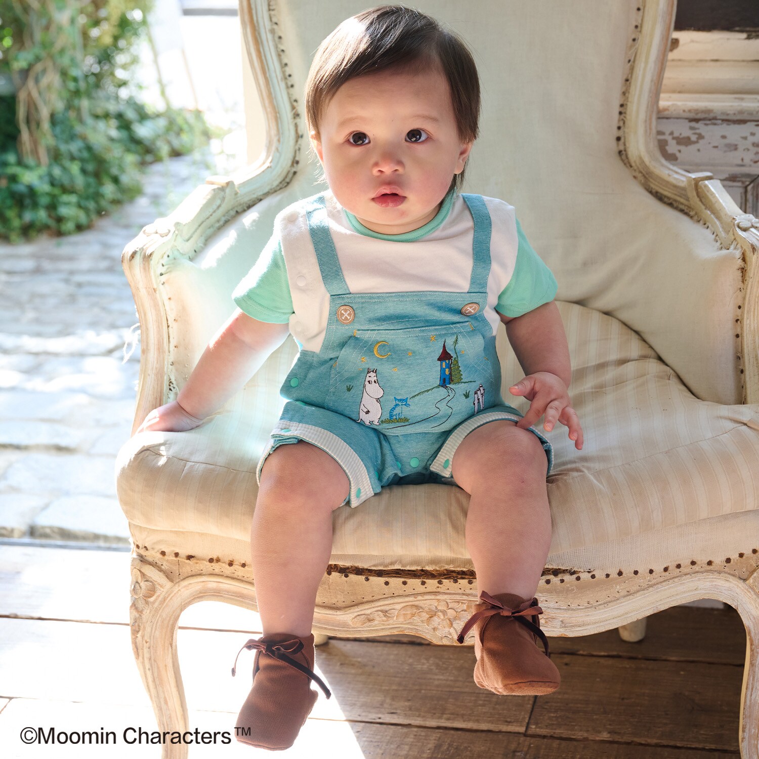 【MOOMIN】ムーミンと夜空カバーオール