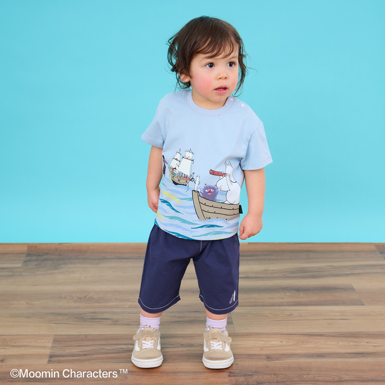 【MOOMIN】半袖Tシャツセットアップ