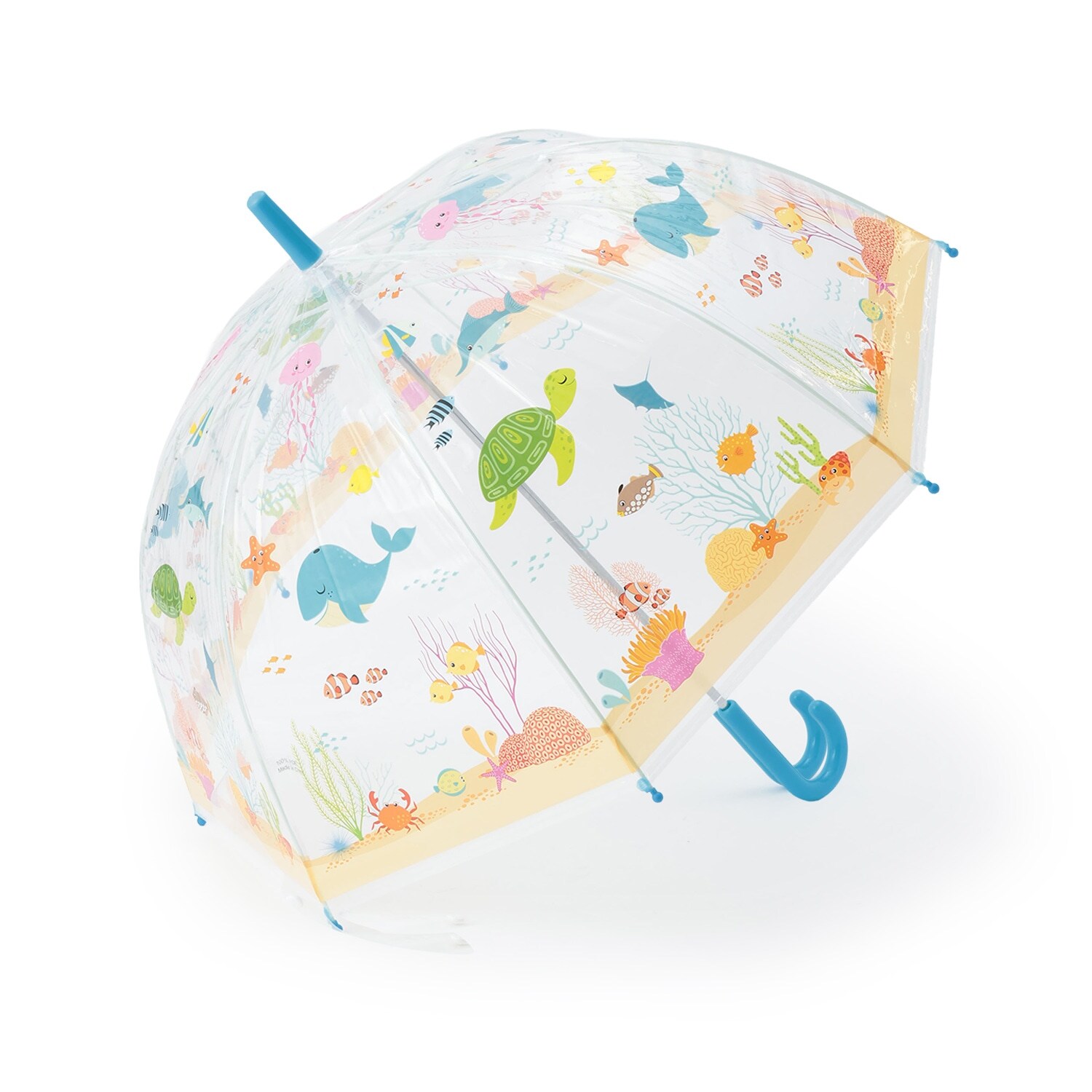 【湘南インターナショナル】【傘】Kids umbrella transparent sea life