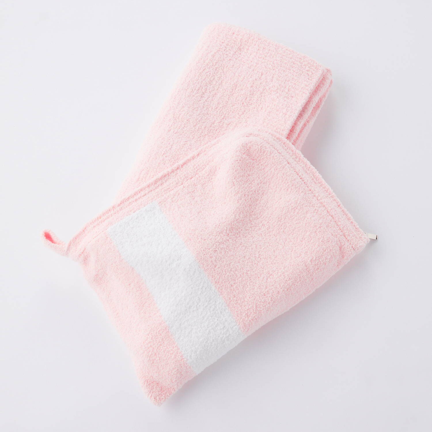 【Kashwere】カシウエア Throw Mini In Striped Pouch ブランケット ポーチ付き