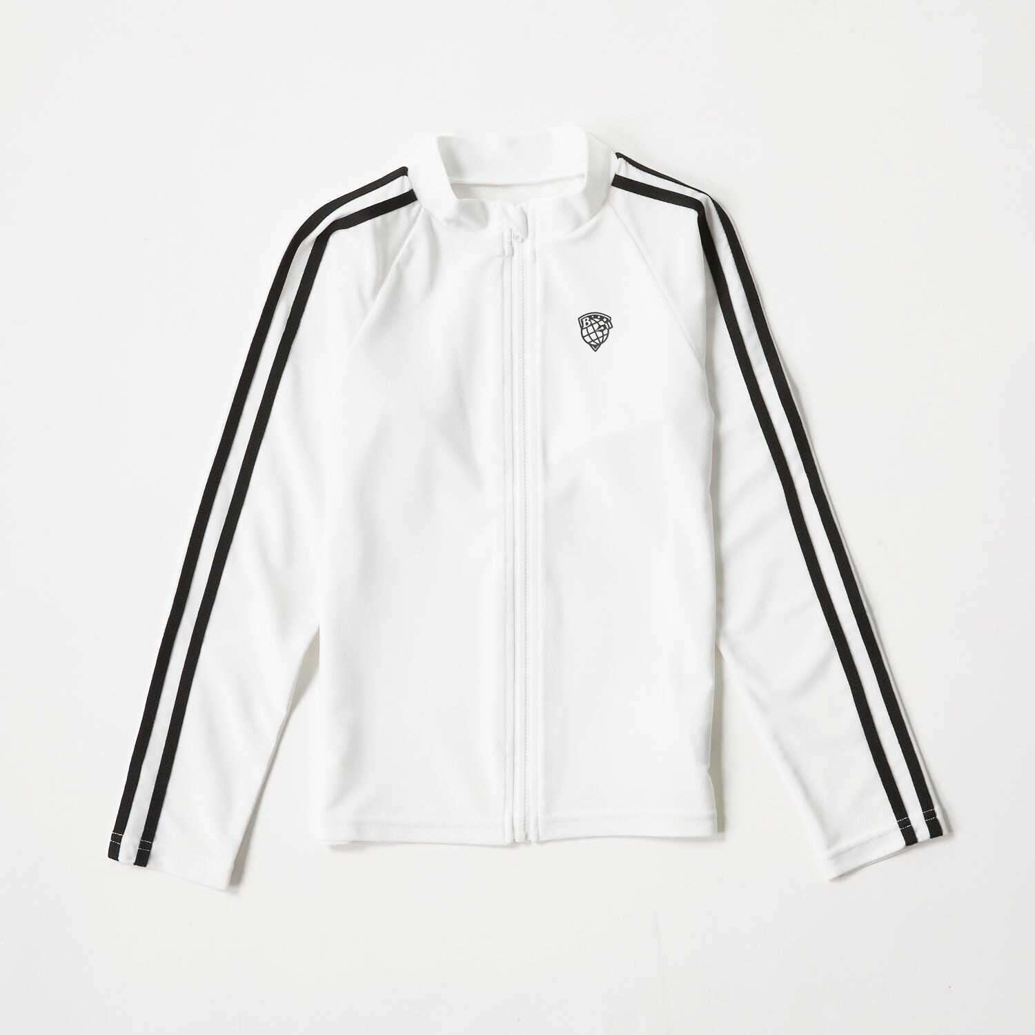 【BEAMS】長袖フルZIPラッシュガード