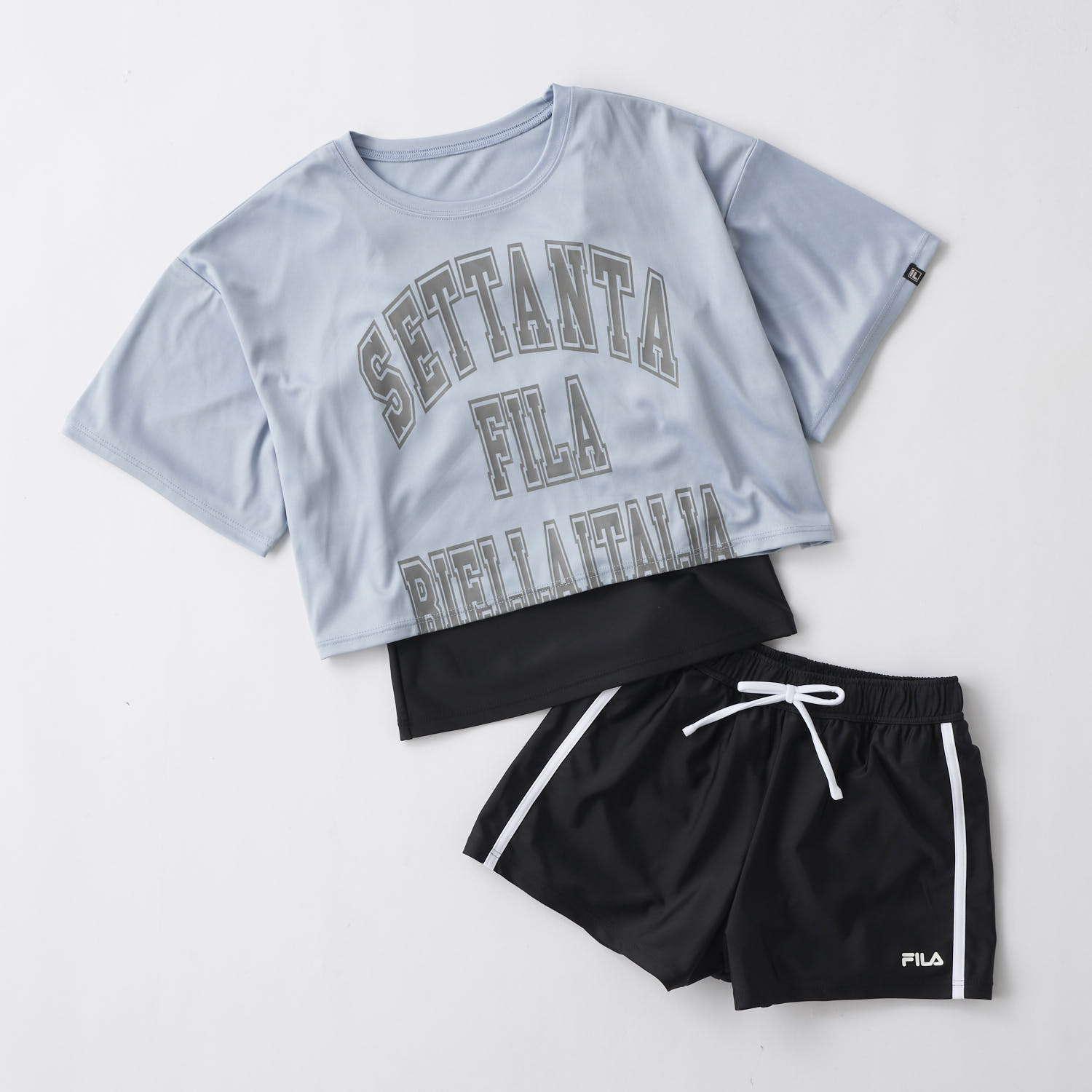 【FILA】短丈3点セット水着