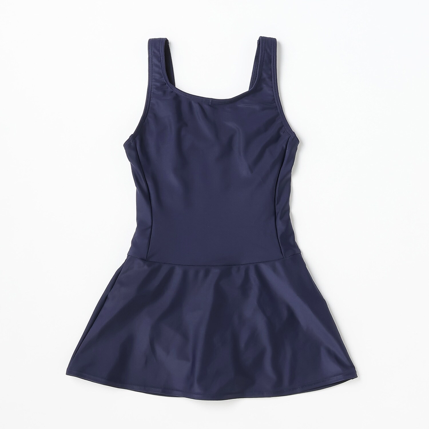 【NIKKI】女児スクール水着 スカート付き ストレッチ素材