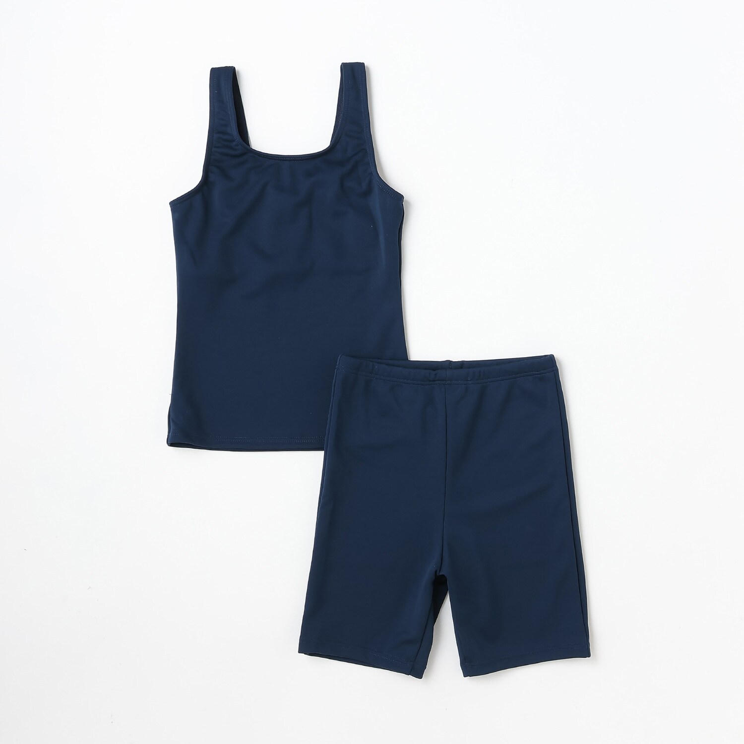 【NIKKI】女児スクール水着 タンクトップセパレート ストレッチ素材