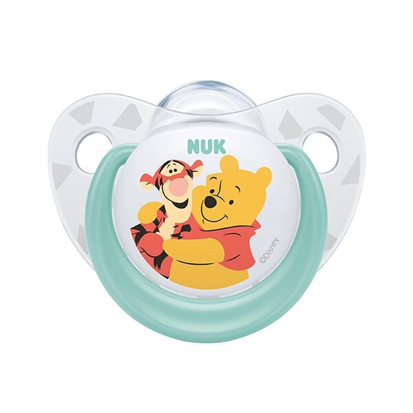 【NUK】【DADWAY】 おしゃぶり(消毒ケース付き)/06カ月/くまのプーさん