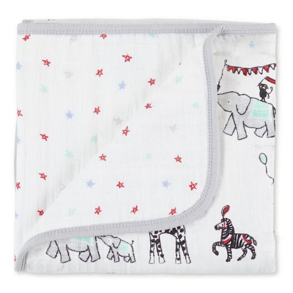 【aden + anais】ブランケット/ヴィンテージサーカス/ミニ