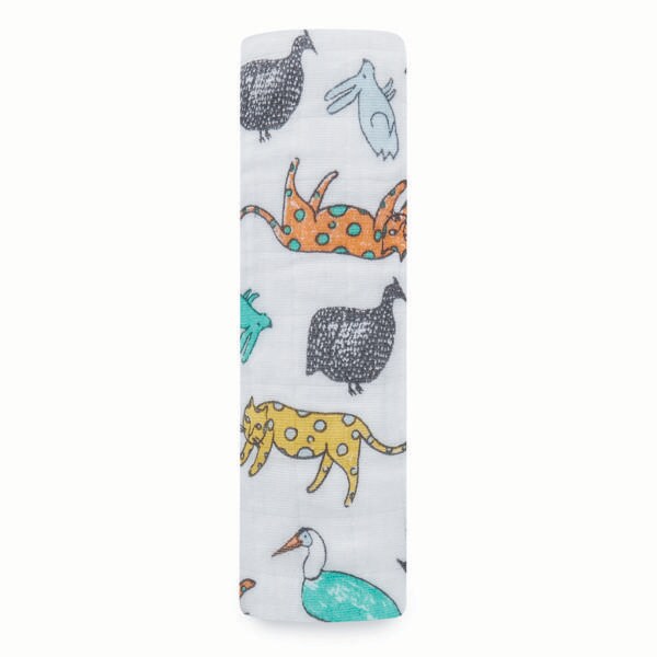 【aden + anais】スワドル/ジャングルワイルド