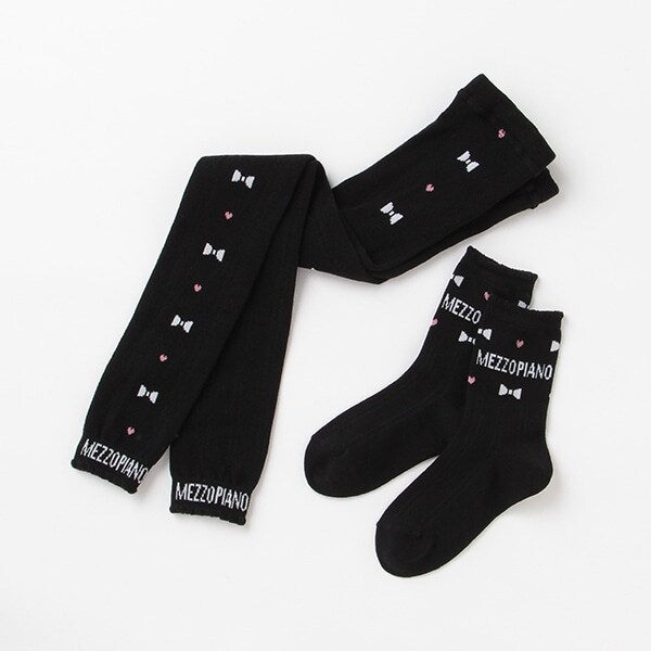 ロゴリボンレギンス＆ソックスセット【日本製】