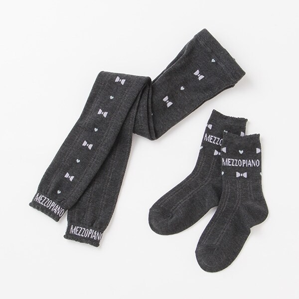 ロゴリボンレギンス＆ソックスセット【日本製】