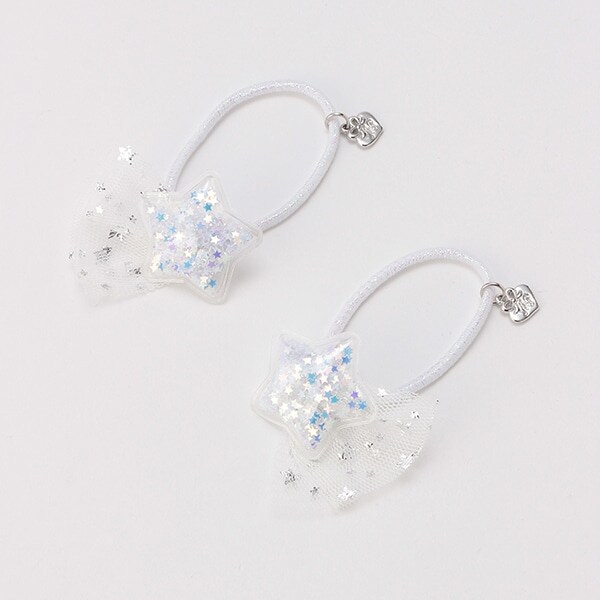 スターチュールヘアポニー2個セット【日本製】