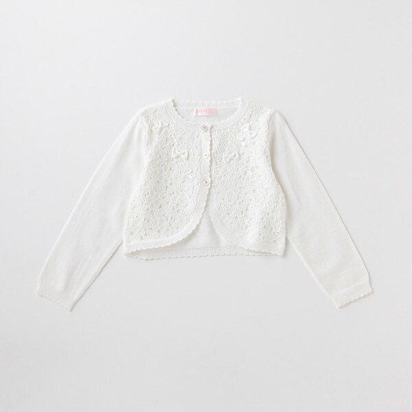 レースニットボレロ