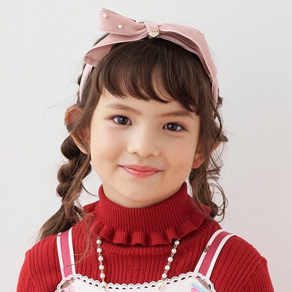 ベルベットリボン　カチューシャ【日本製】