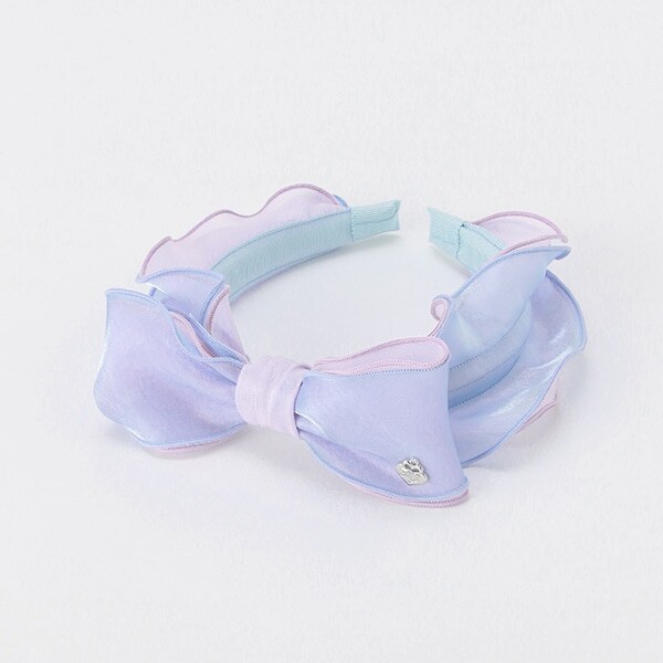 フリルリボン　カチューシャ【日本製】