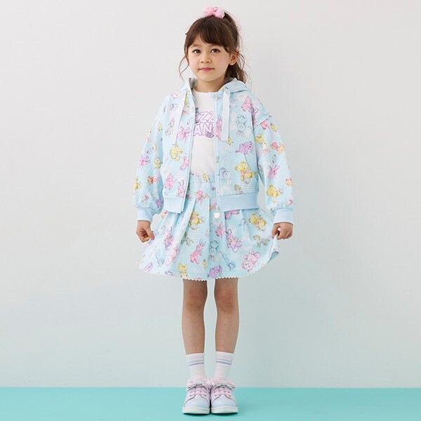 ぬいぐるみ柄スカパン