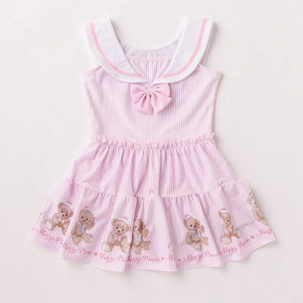 マリンくま　セーラーワンピース水着【SWIM】