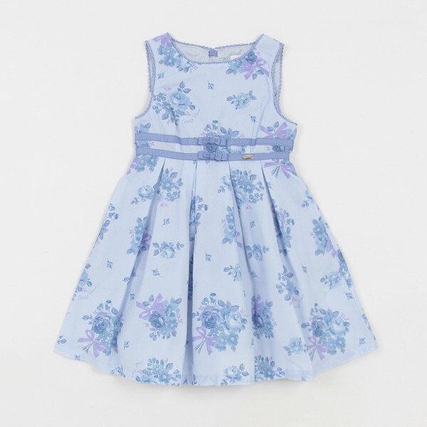 ローズブーケ柄　ワンピース