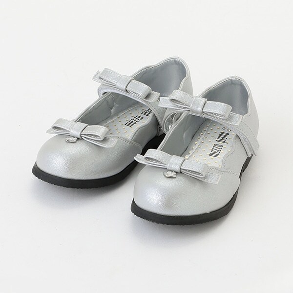 スカラップリボン　バレエシューズ