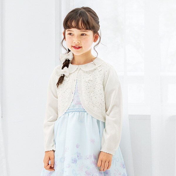 レースニットボレロ