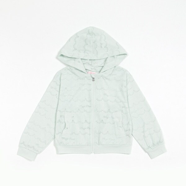 オパールZIPパーカ