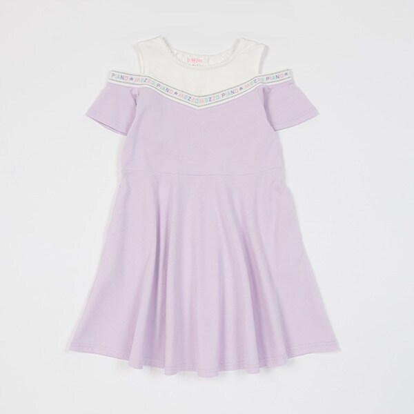 ロゴライン　カットワンピース