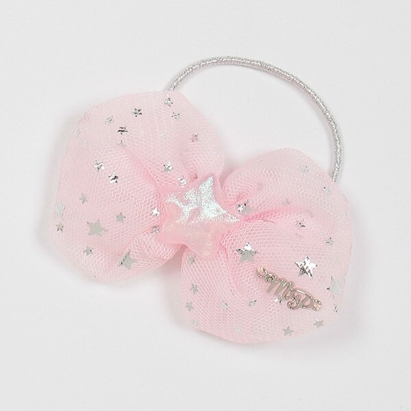 ぷっくりリボン　ヘアポニー【日本製】