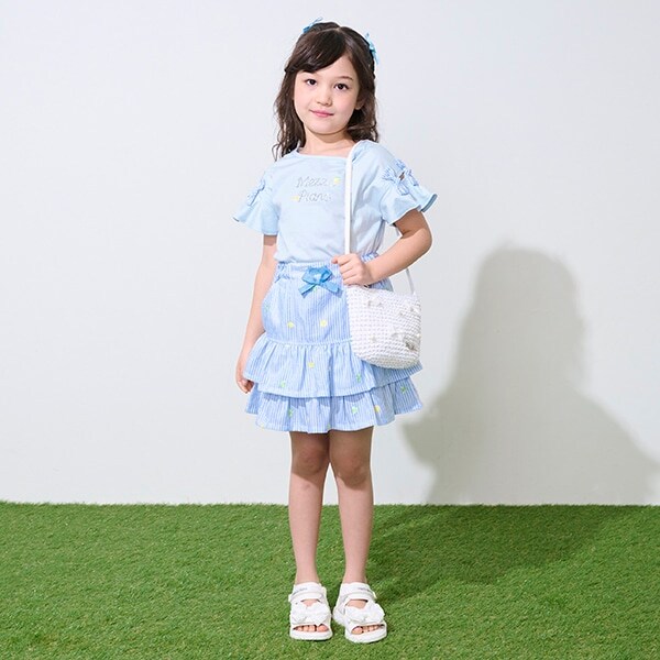 フルーツ刺しゅうフリル　スカパン