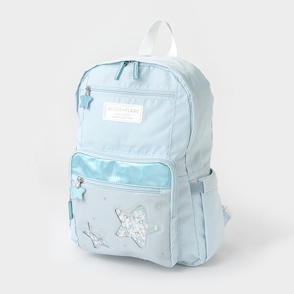 ラメ入り　ナイロンリュック　大