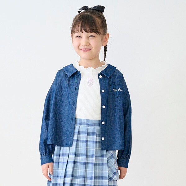 フリルシャツ　＆プチハイ半袖Tシャツ　セット