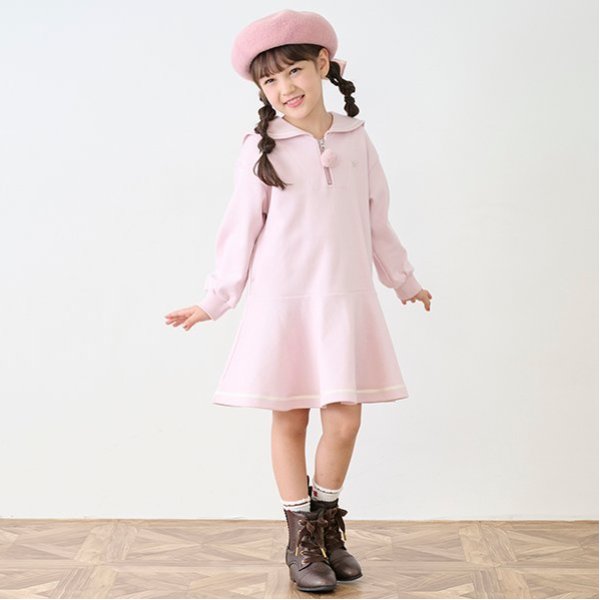 くま耳セーラー　カットワンピース