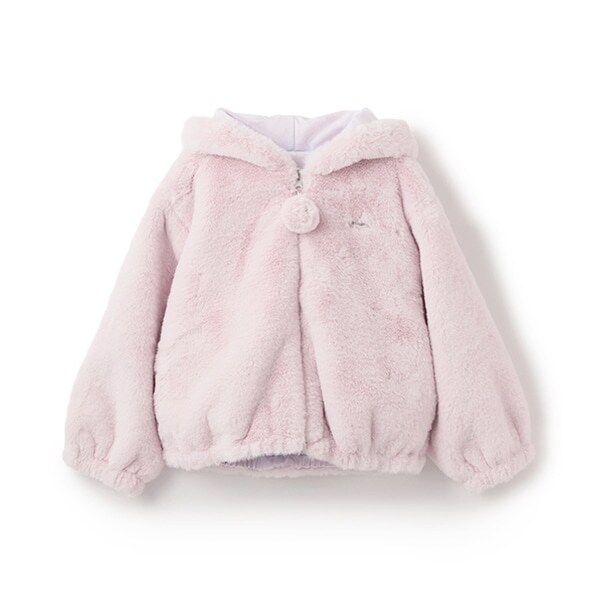 リバーシブルどうぶつ　フェイクファーブルゾン