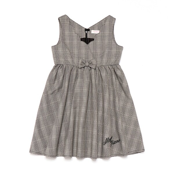 スカラップ　ジャンパースカート